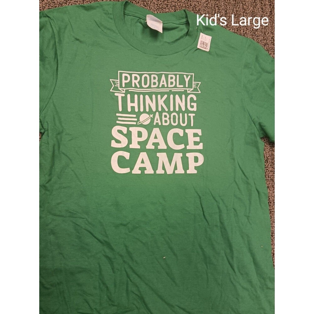 Probably Thinking About Space Camp Kid's T-shirt